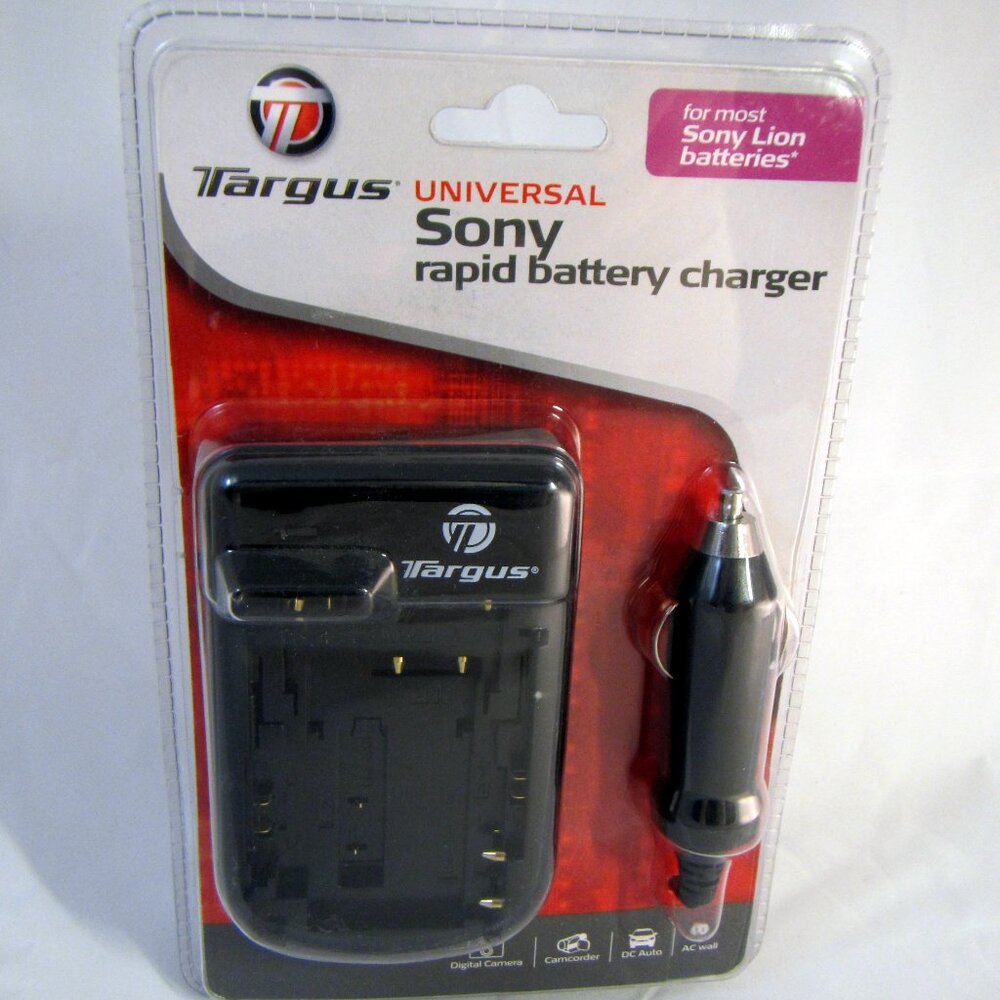 Universal Sony Rapid Li-ion Battery Charger TG-LCS Targus Brand new